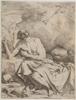 TvB G 3951
          <br/>
          Hieronymus in de wildernis met een engel
          <br/>
          <em>Ribera, Jusepe de (1591-1652)</em>